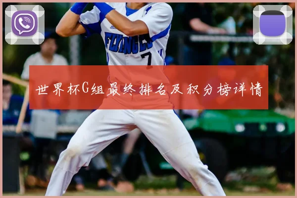 世界杯G组最终排名及积分榜详情