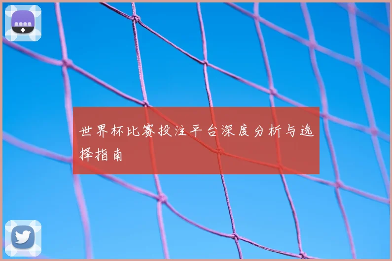 世界杯比赛投注平台深度分析与选择指南